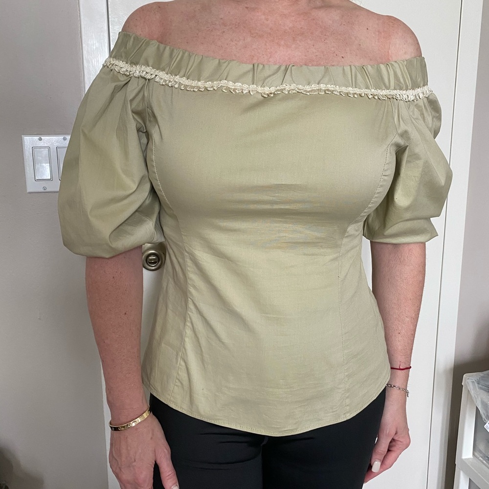 Off the shoulder top